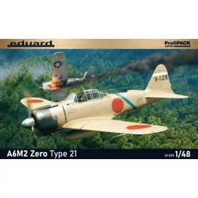 Eduard - A6M2 Zero Type 21 Profipack repülő makett