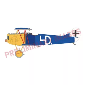 Eduard - Fokker D.VIIF 1/48 WEEKEND EDITION