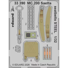 Eduard - MC.200 Saetta for Italeri