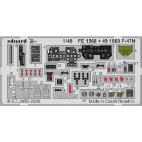 Eduard - P-47N for MiniArt