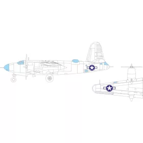 Eduard - B-26G Marauder US national insignia  ICM