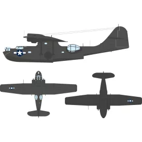   Eduard - PBY-5A US national insignia (stars & bars) for Eduard / Revell