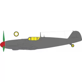 Eduard - Bf 109G-6 late framed canopy for Tamiya