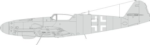Eduard - Bf 109K national insignia 1/48 EDUARD