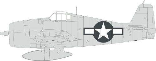Eduard - F6F-3 US national insignia 1/48