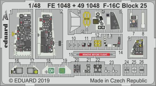 Eduard - F-16C Block 25 for Tamiya