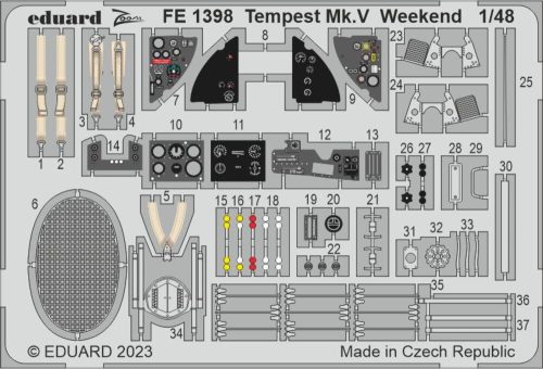 Eduard - Tempest Mk.V Weekend 1/48 EDUARD