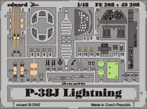 Eduard - P-38J Lighting