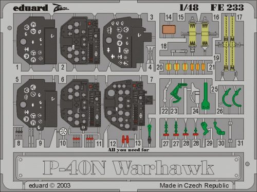 Eduard - P-40N Warhawk