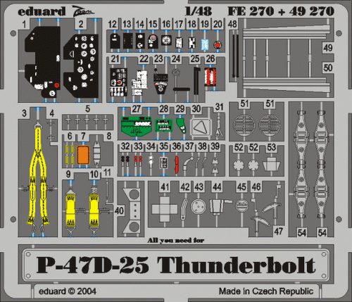 Eduard - P-47D-25 Thunderbolt