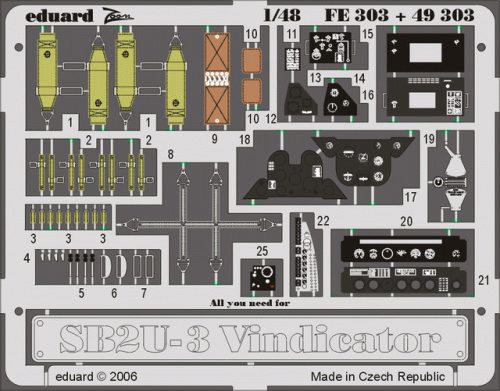 Eduard - SB2U-3 Vindicator for Accurate Miniatures