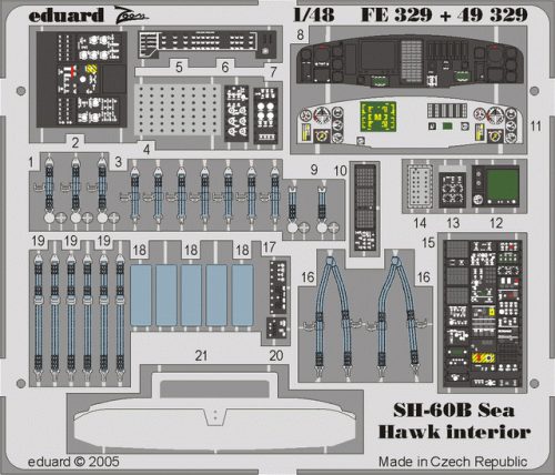 Eduard - SH-60B Sea Hawk interior