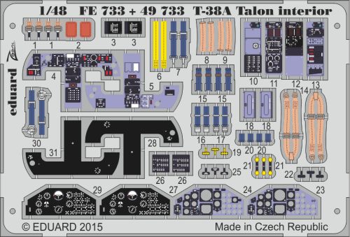 Eduard - T-38A Talon interior for Wolfpack
