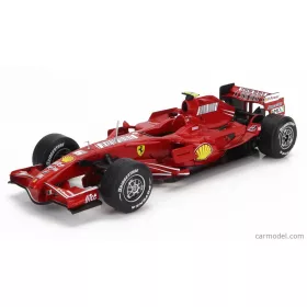   Edicola - Ferrari F1 F2007 N 6 World Champion Winner Brazilian Gp Kimi Raikkonen 2007 - Blister Box Red Met