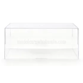   Edicola - VETRINA DISPLAY BOX ONLY TRANSPARENT COVER (LENGTH cm 15.0 X WIDTH cm 7.7 X HEIGHT cm 6.4 INTERIOR HEIGHT cm 6.2) PLASTIC DISPLAY