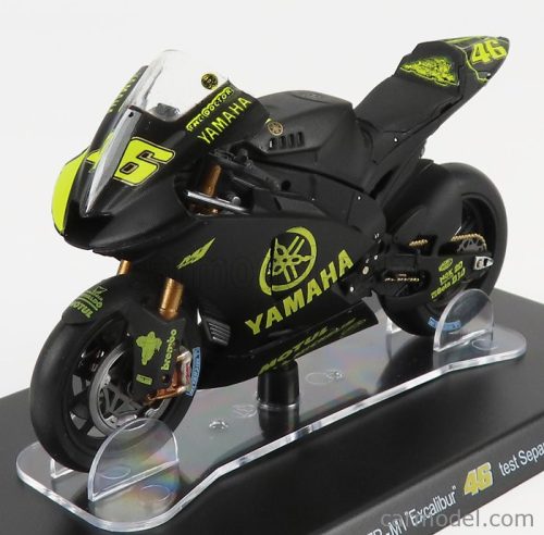 Edicola - Yamaha Yzr-M1 N 46 Test Sepang Motogp 2007 Valentino Rossi Black