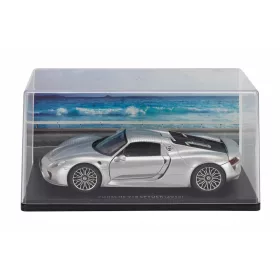Edicola - PORSCHE 918 SPYDER 2015 WITH SHOWCASE SILVER