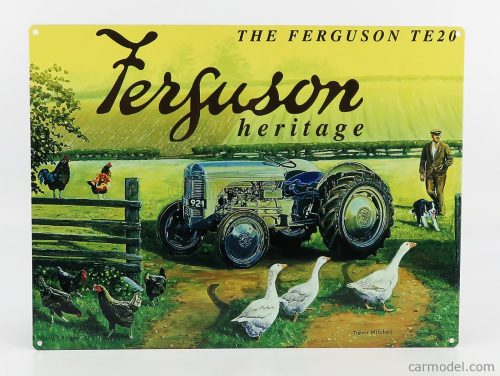 Edicola - Accessories Metal Plate - Massey Ferguson Tractor Heritage Te20 Various