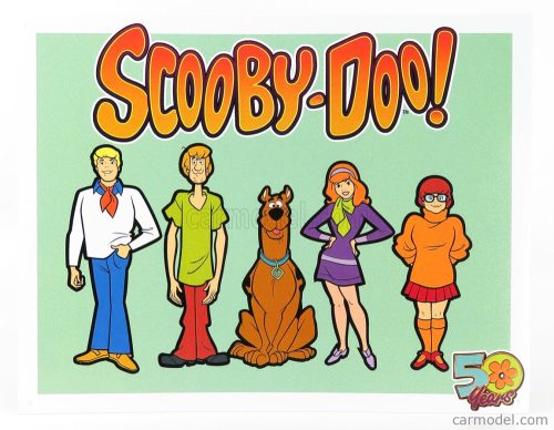 Edicola - Accessories Metal Plate - Scooby Doo 50 Years Vrious