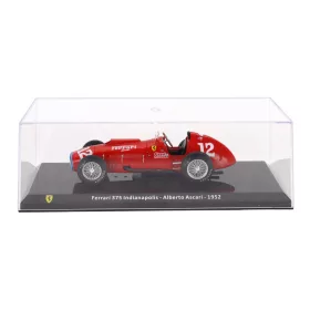   Edicola - FERRARI F1 375 INDY N 12 INDIANAPOLIS 500 GP 1952 ALBERTO ASCARI - CON VETRINA - WITH SHOWCASE RED