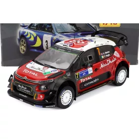   Edicola - CITROEN C3 WRC ABU DHABI N 7 WINNER RALLY MEXICO 2017 K.MEEKE - P.NAGLE RED WHITE GREY