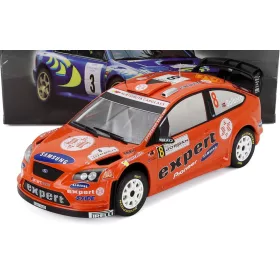   Edicola - FORD ENGLAND FOCUS RS WRC07 EXPERT N 14 RALLY JORDAN 2008 HENNING SOLBERG - CATO MENKERUD ORANGE