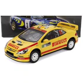   Edicola - PEUGEOT 307 WRC N 25 3rd RALLY ARGENTINA 2006 GIANLUIGI GALLI - GIOVANNI BERNACCHINI YELLOW RED
