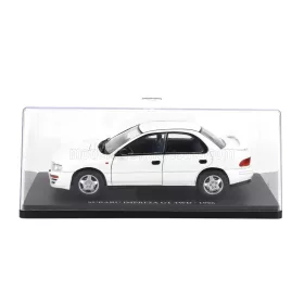   Edicola - SUBARU IMPREZA GT 4WD 1996 - CON VETRINA - WITH SHOWCASE WHITE