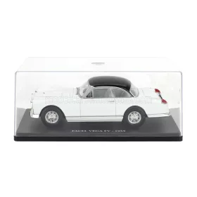 Edicola - FACEL VEGA FV 1955 WITH SHOWCASE WHITE BLACK