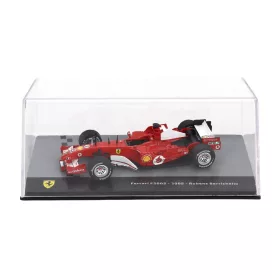   Edicola - FERRARI F1 F2005 N 2 SEASON 2005 RUBENS BARRICHELLO - CON VETRINA - WITH SHOWCASE RED