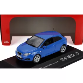 Edicola - SEAT NEW IBIZA SPORT COUPE 3-DOOR 2009 GALLIA BLUE