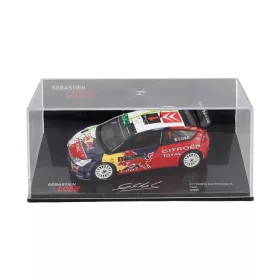   Edicola - CITROEN C4 WRC HY MOTION-4 N 1 RALLY TEST SEASON 2008 SEBASTIEN LOEB WITH SHOWCASE RED BLUE WHITE