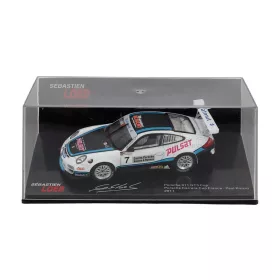   Edicola - PORSCHE 911 997 GT3 CUP N 7 PORSCHE CARRERA CUP FRANCE PAUL RICARD 2011 SEBASTIEN LOEB WITH SHOWCASE WHITE BLACK