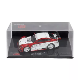   Edicola - CITROEN MITJET N 2 WINNER SUPERTOURISME LEDENON 2014 SEBASTIEN LOEB WITH SHOWCASE WHITE RED