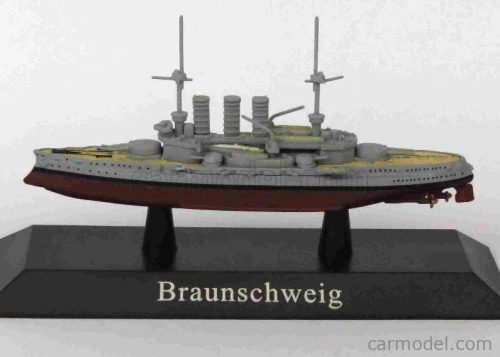 Edicola - Warship Braunschweig Liner Warship Germany 1902 Military