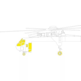 Eduard - CH-54A TFace 1/35 ICM helikopter makett