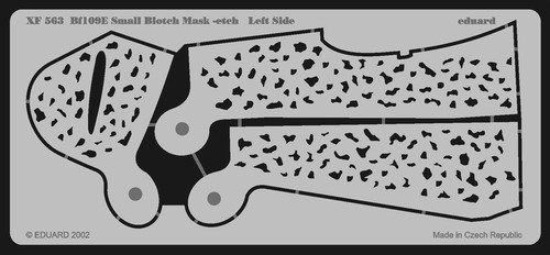 Eduard - Bf-109ESmall Blotch mask-etch