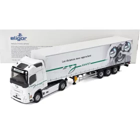   Eligor - VOLVO FH AERO 540 TRUCK TELONATO JEANTET TRANSPORTS 2024 WHITE