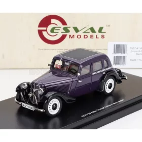   Esval Model - ADLER TRUMPF JUNIOR BERLIN TAXI 1941 BLUE BLACK