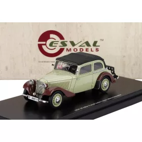   Esval Model - ADLER TRUMPF JUNIOR CABRIOLET CLOSED 1934 BEIGE BROWN BLACK