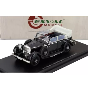   Esval Model - MERCEDES BENZ 290 W18 D PASSO CORTO CABRIOLET CLOSED 1933 BLACK