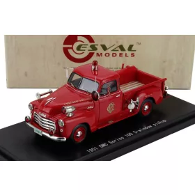 Esval Model - GMC 100 PICK-UP CHICAGO FIRE ENGINE 1953 RED