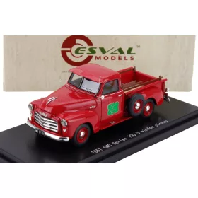 Esval Model - GMC 100 PICK-UP 5 WINDOW 1953 RED