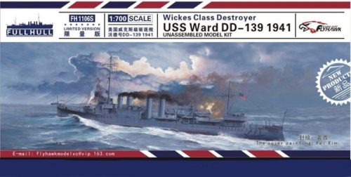Flyhawk - Wickes Class Destroyer USS Ward DD-139 1941