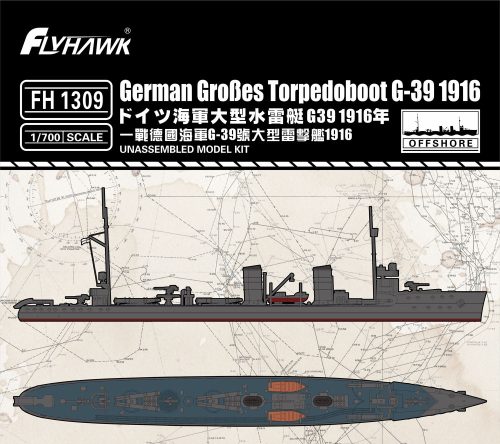 Flyhawk - Großes Torpedoboot G-39 1916