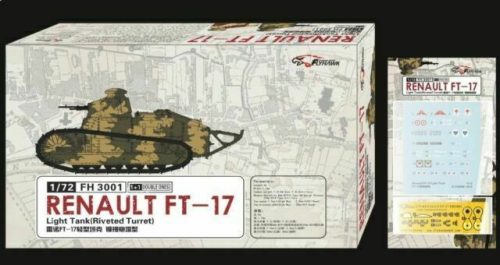 Flyhawk - Renault Ft-17 Light Tank Riveted Turret