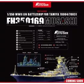 Flyhawk - Musashi IJN Battleship