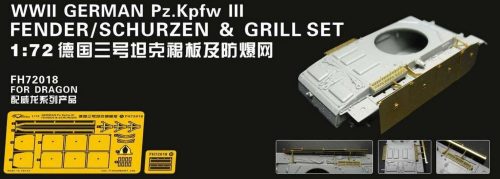 Flyhawk - Panzer III Fender Schurzen Grill Set