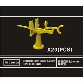 Flyhawk - Oerlikon 20mm AA Gun Single Hount
