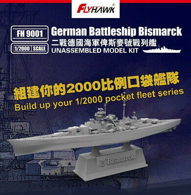Flyhawk - German Battle Ship Bismarck 1:2000